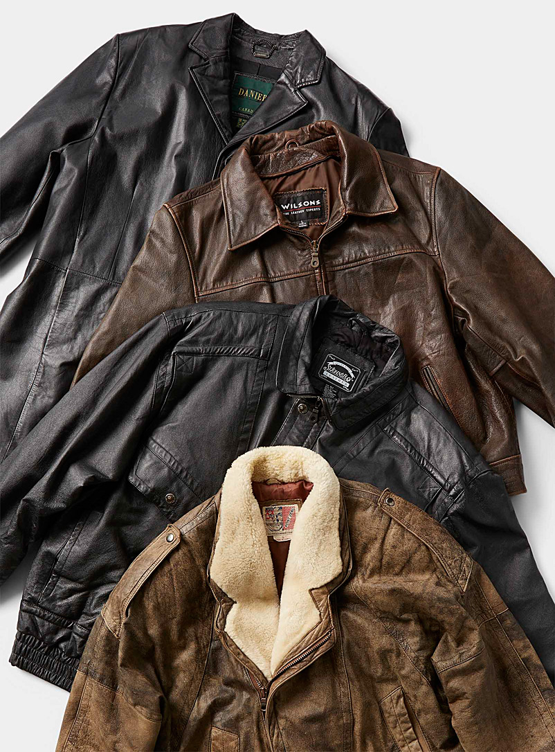 Twik: Le manteau ample en cuir <b>Archives | Pièces vintage uniques</b> Assorti pour femme